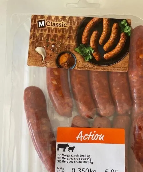 SE merguez crue 10x35g