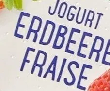 Jogurt Erdbeere