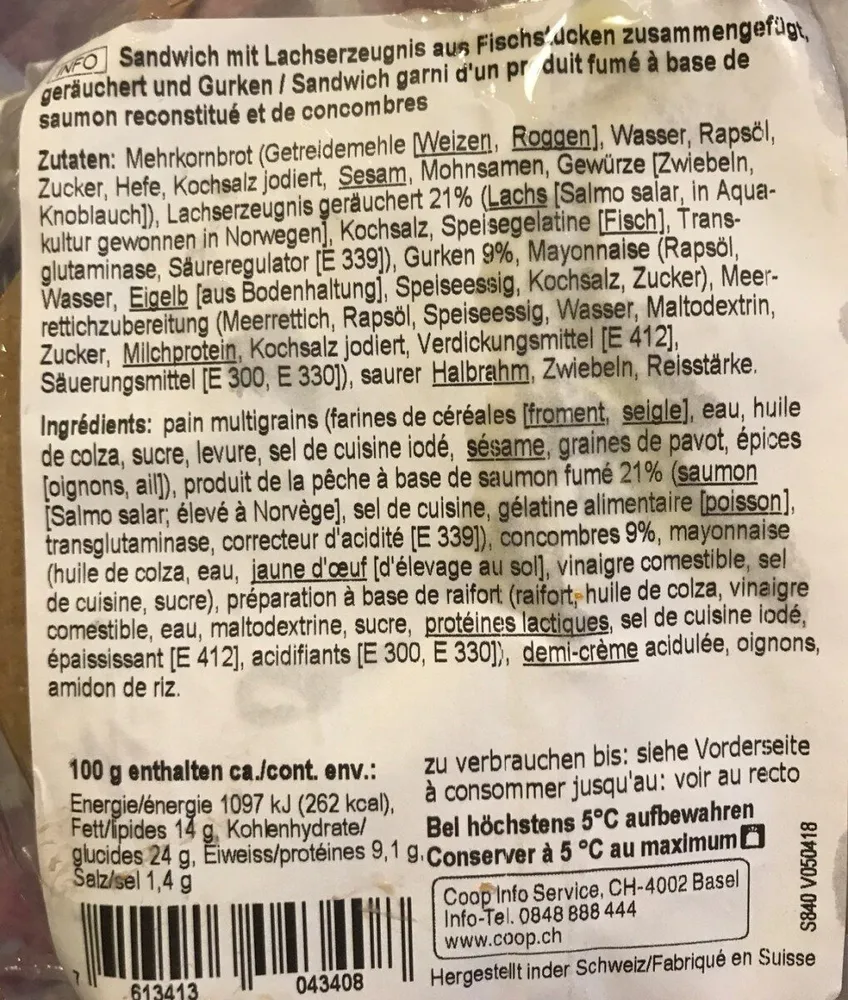 Bagel au saumon