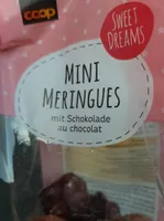 Mini meringues au chocolat