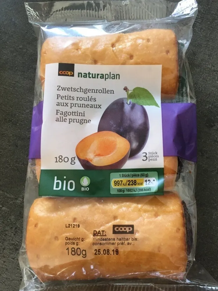 Petits roulés aux pruneaux