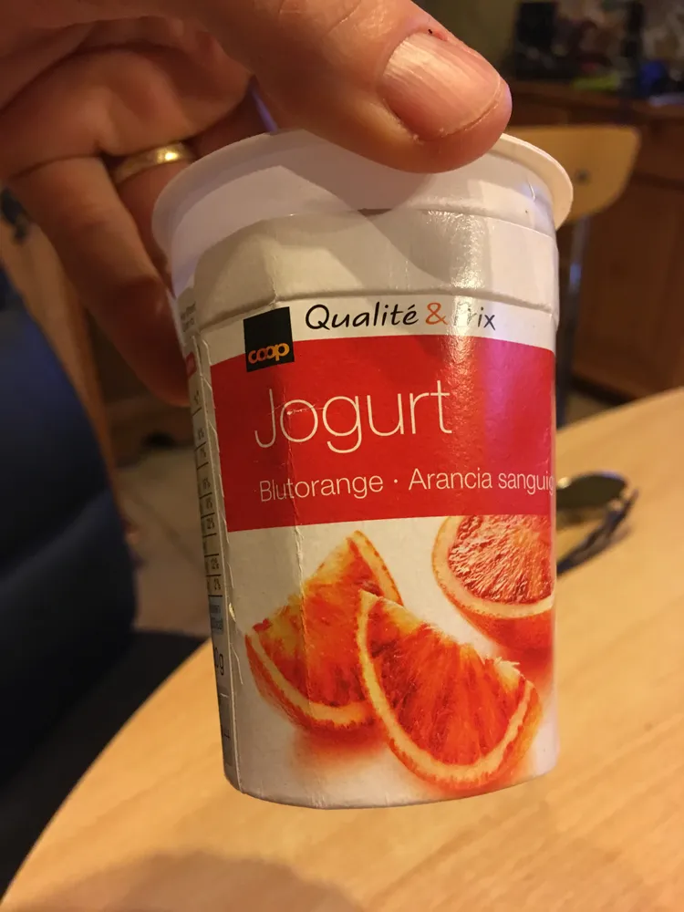 Yoghourt Orange sanguine