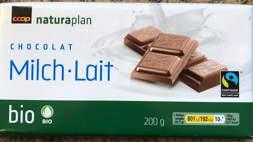 Chocolat lait