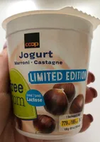 Yogourt sans lactose au marron