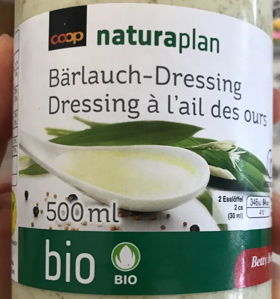 Dressing à l'ail des ours