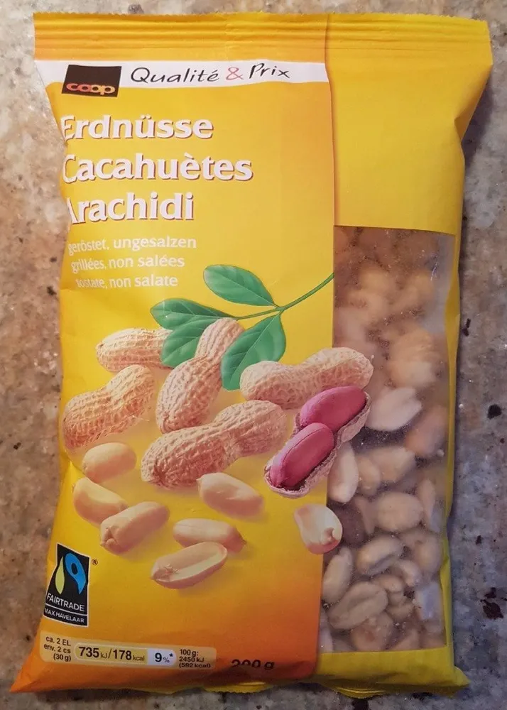 Cacahuètes arachidi erdnüsse