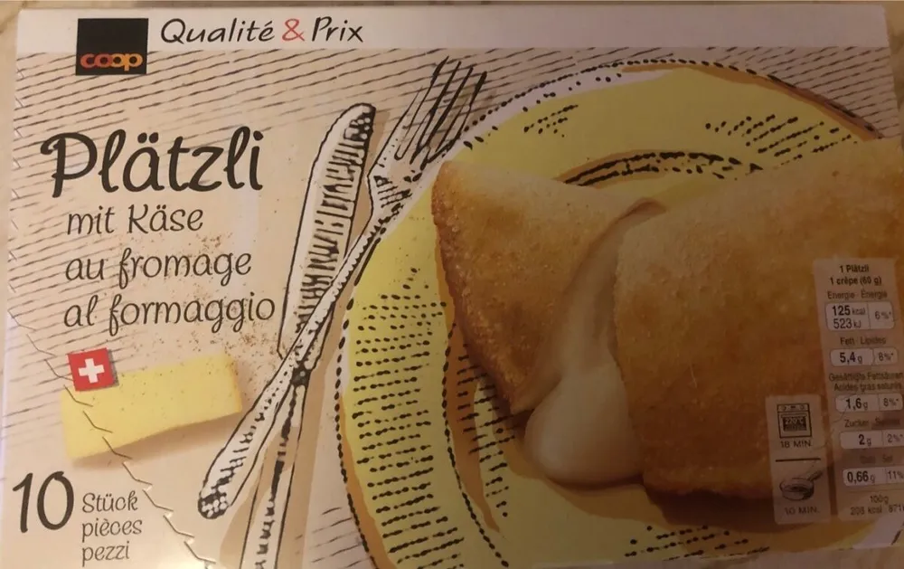 Plätzli au fromage