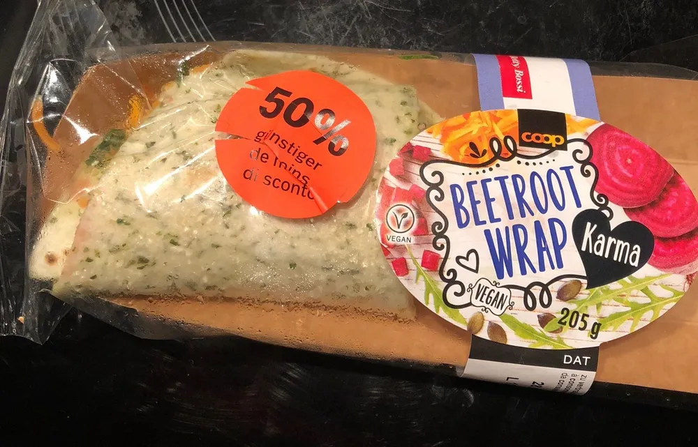 Beetroot Wrap
