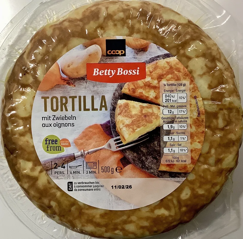 Tortilla aux ognons