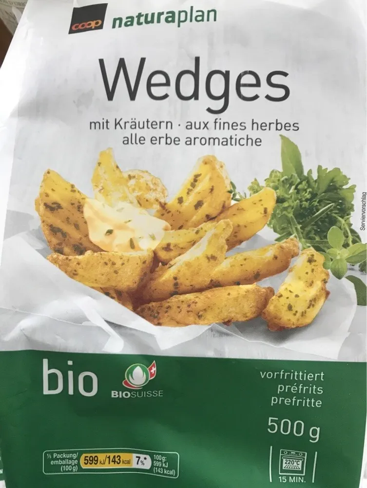 Wedges aux fines herbes