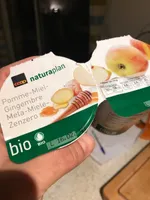 Yaourt pomme-miel-gingembre