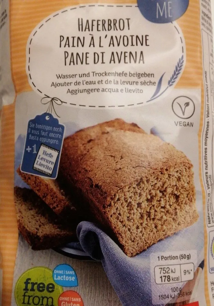 Mélange farine pain à L'avoine