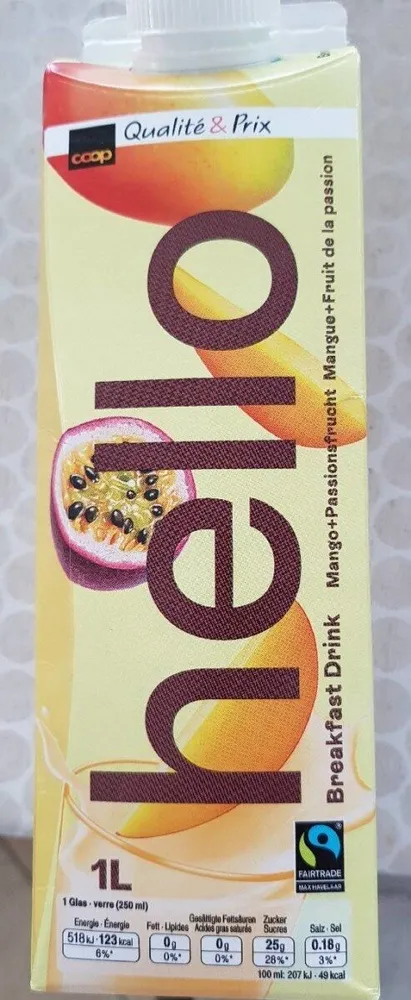 Hello Breakfast Drink