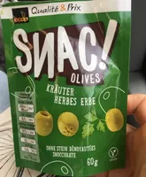 Snac olive herbes