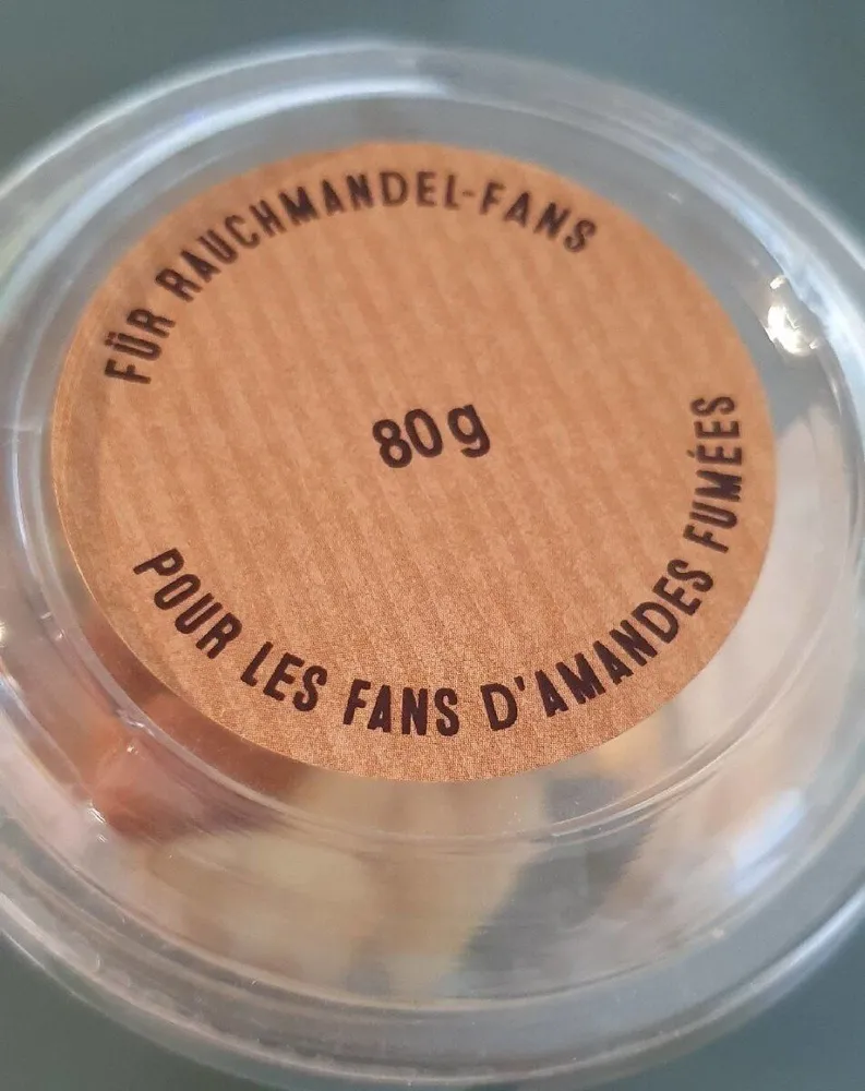 Amandes fumées