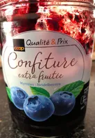 Confiture extra fruitée myrtilles