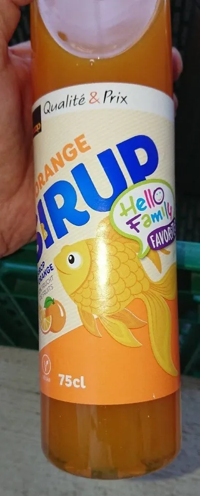 Sirop d'orange