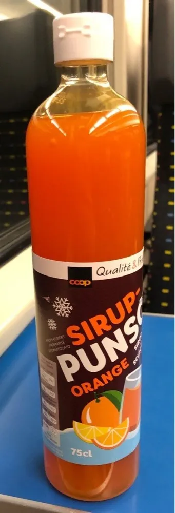 Sirup-Punsch Orange