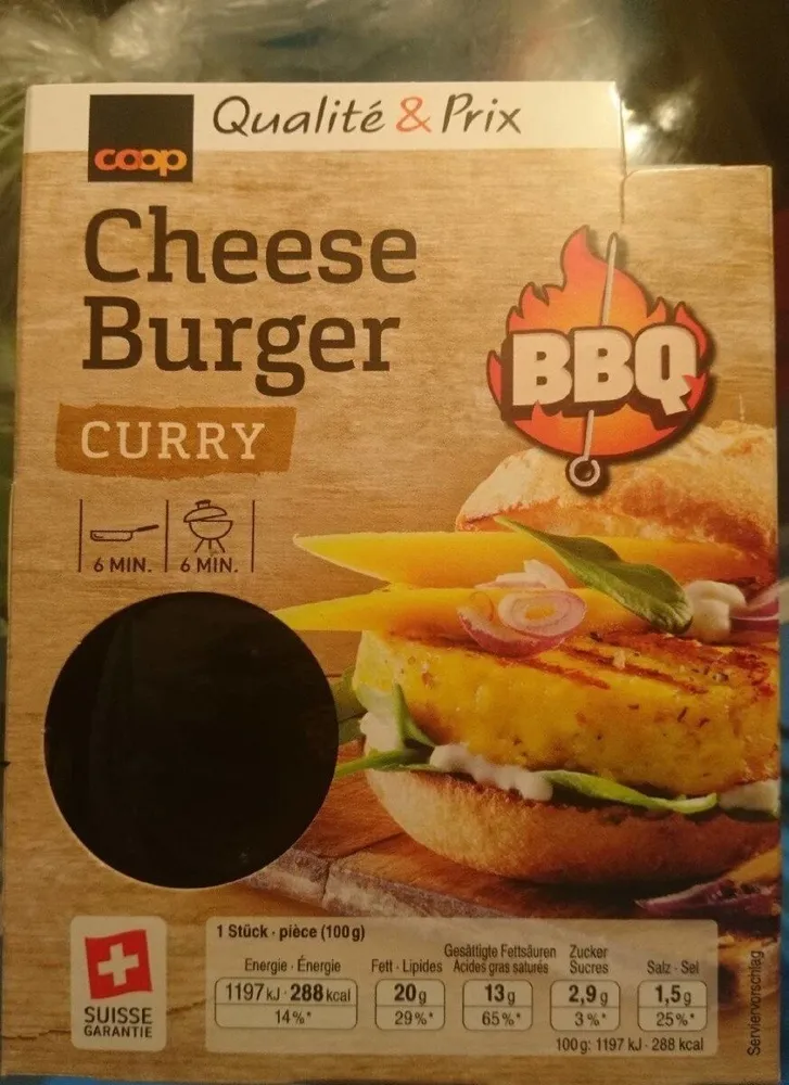 Cheese Burger Curry