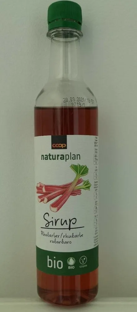 Sirop rhubarbe