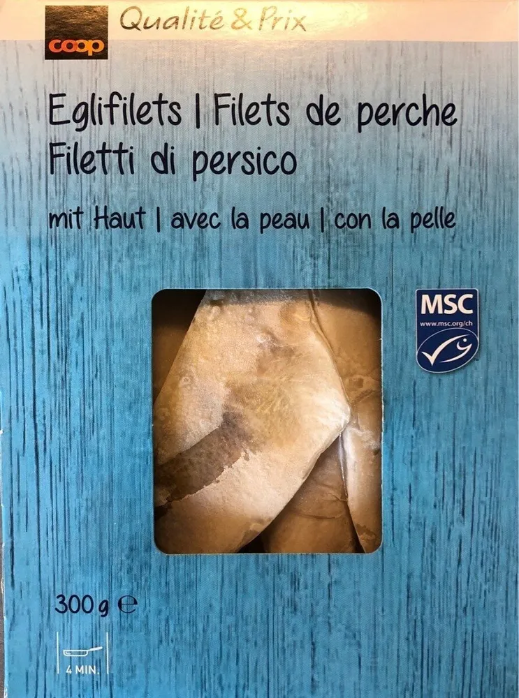 Filets de perche