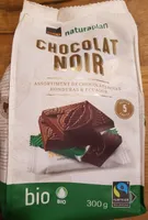 Assortiment de chocolats noirs