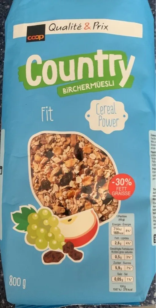 Country birchermuesli