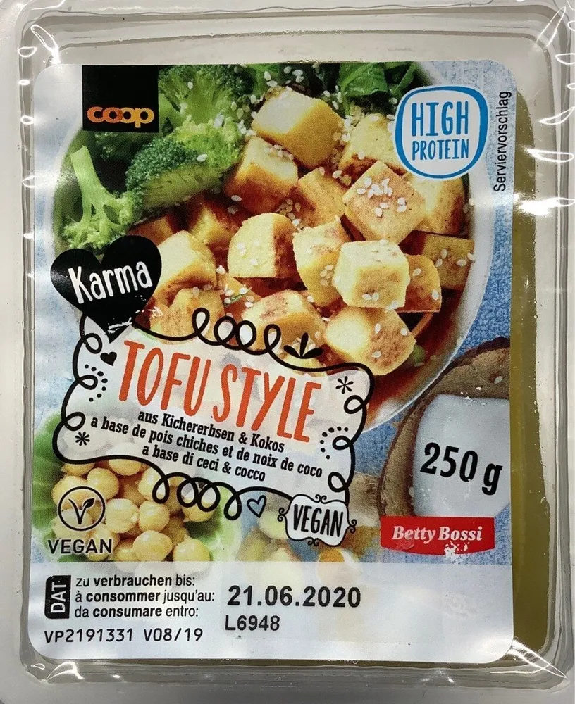 Pois chiches et noix de coco