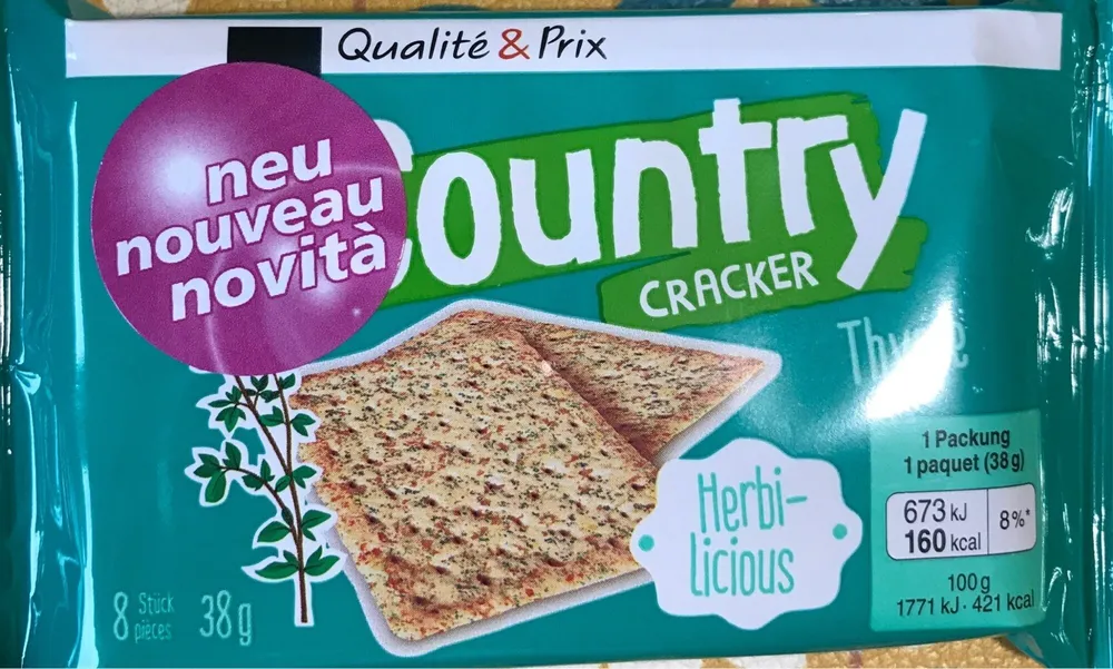 Country cracker thym