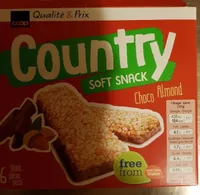 Country soft snack Choco Almond