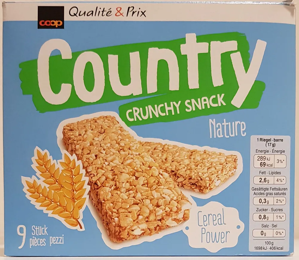 County crunchy snack nature