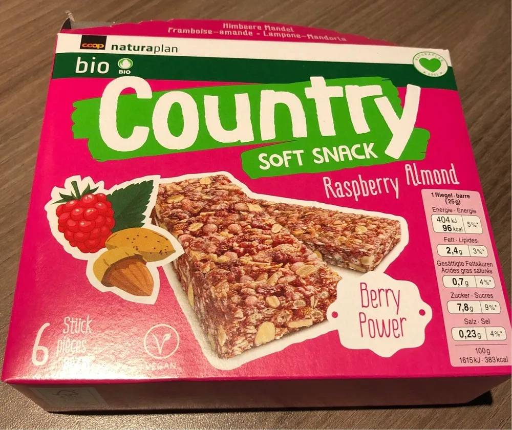 Country Soft Snack Raspberry Almond