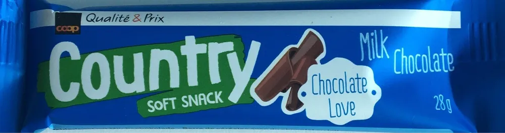 Country Soft Snack - Milk Chocolate Bar