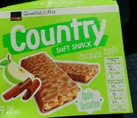 Country soft snack Chocolate Apple