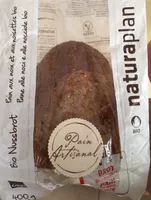 Pain aux noix et aux noisettes bio