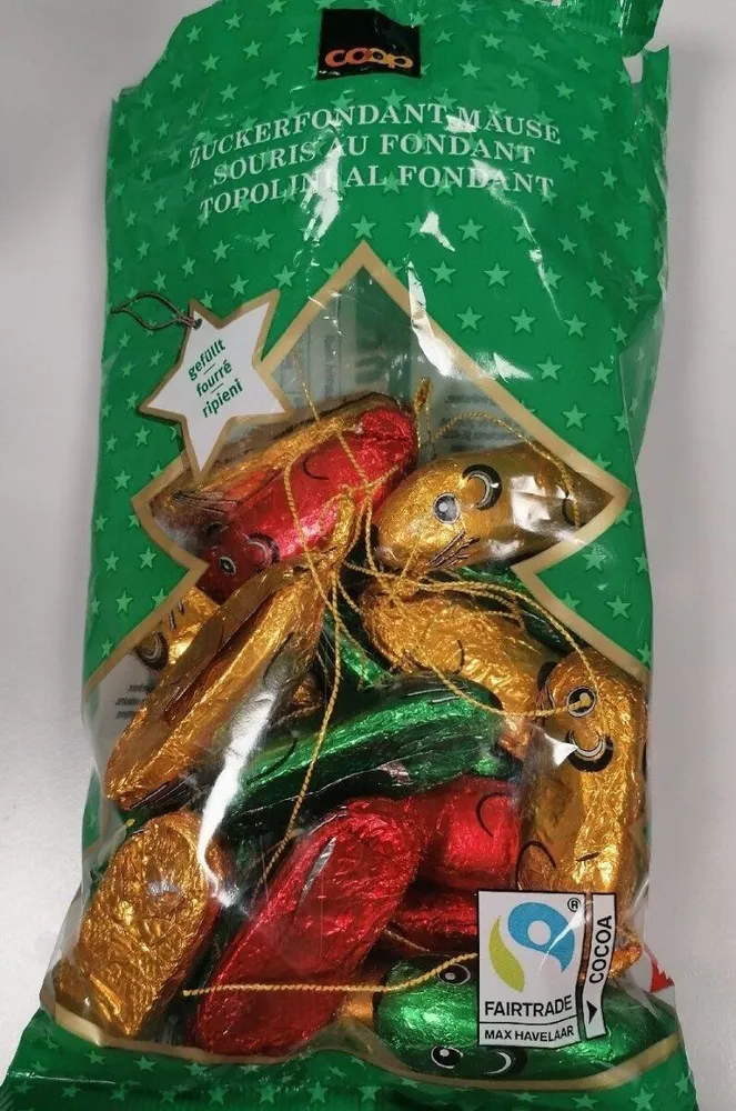 Souris au fondant
