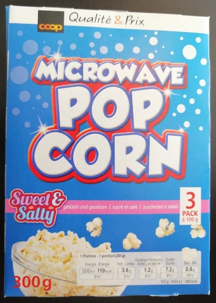 Microwave popcorn