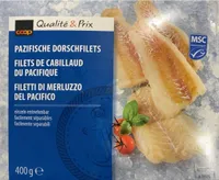 Filets de cabillaud du pacifique