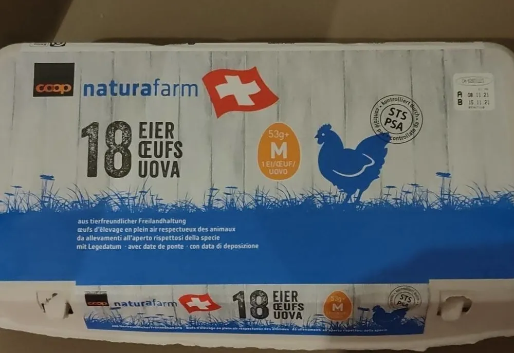 Eier aus Freilandhaltung