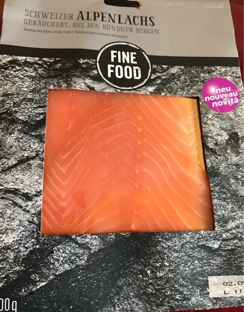Saumon des Alpes Suisses, fumé