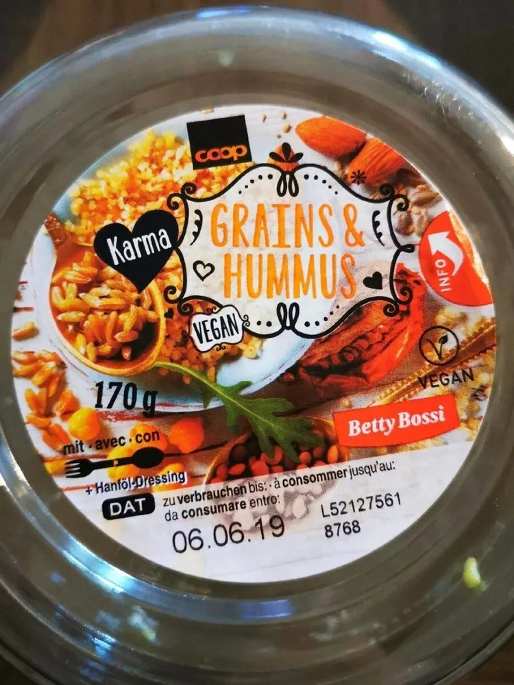 Grains & hummus