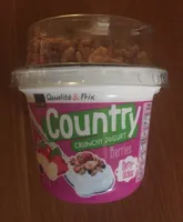 Country crunchy jogurt Berries