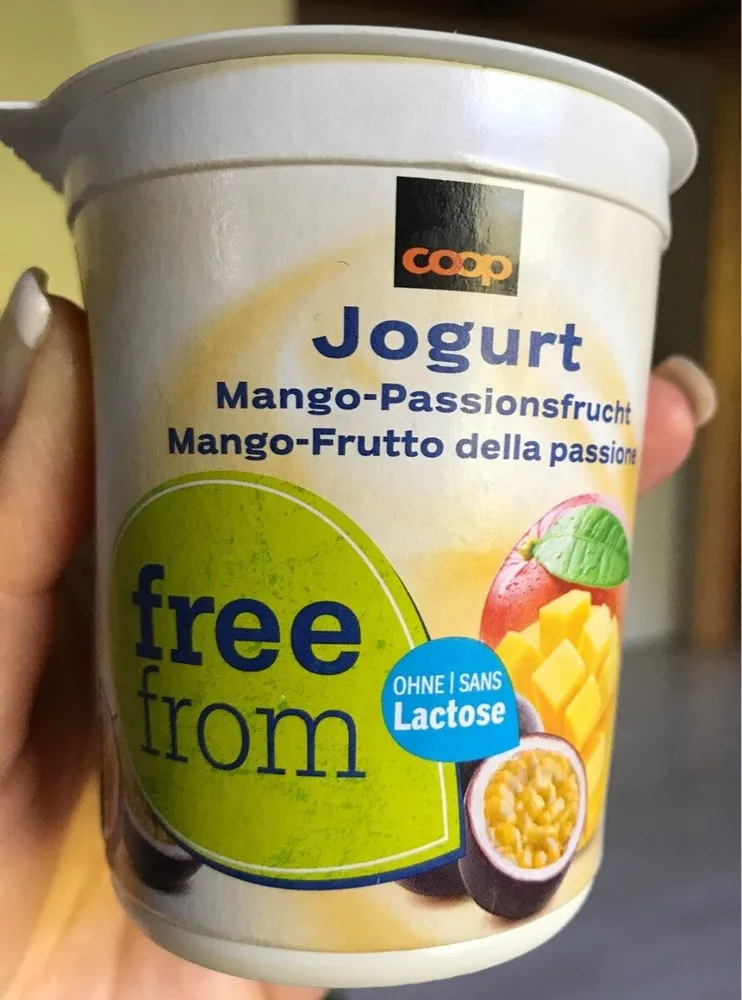 Jogurt Mango-Passionsfrucht