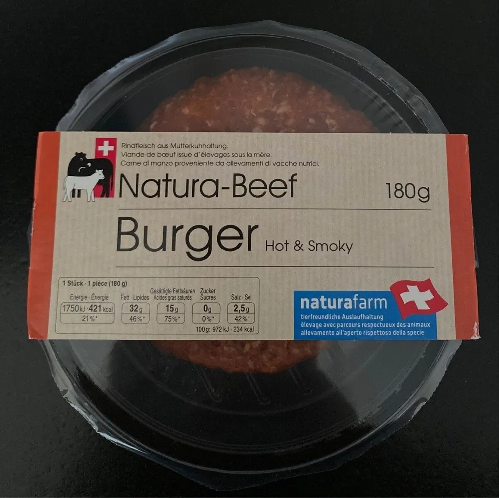 Natura-Beef Burger