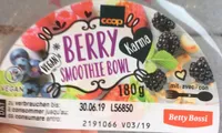 Berry smoothie bowl