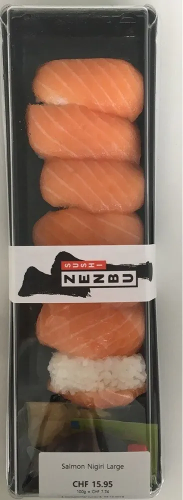 Salmon Nigiri Large