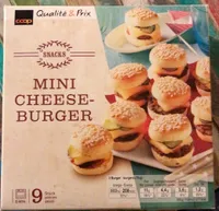 Apero Mini Cheesburger 9 Stk.