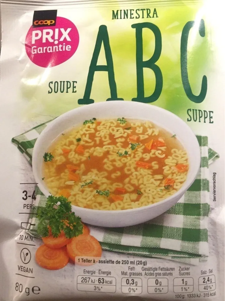 Soupe ABC
