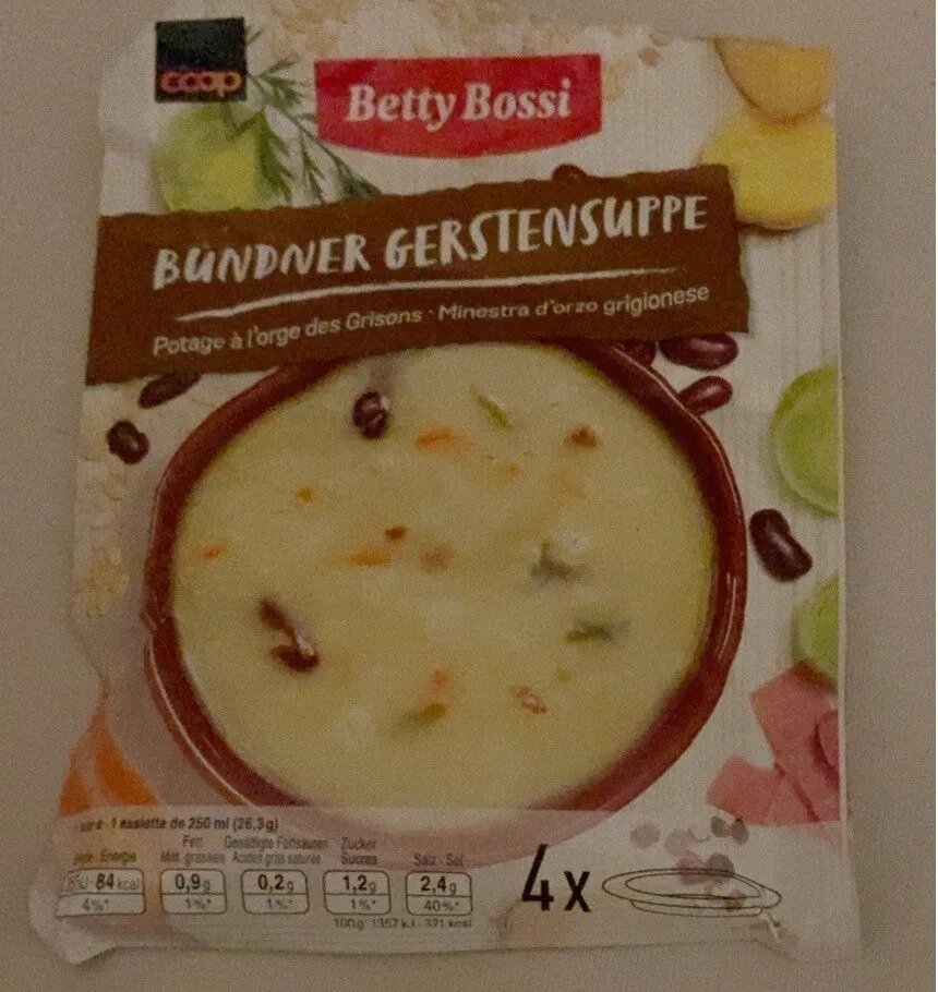 BUNDNER GERSTENSUPPE