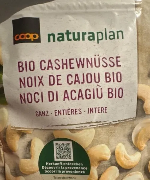 Noix de cajou bio